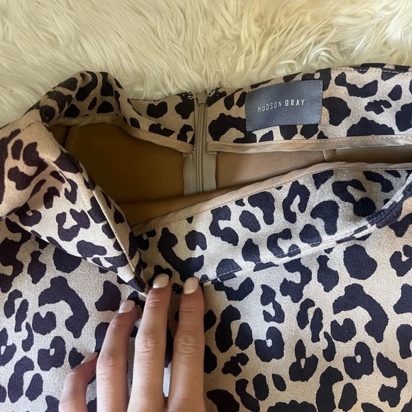 Boutique Cheetah Print Skirt!! Size small! The material is AMAZING 😍 - Picture 3 of 3
